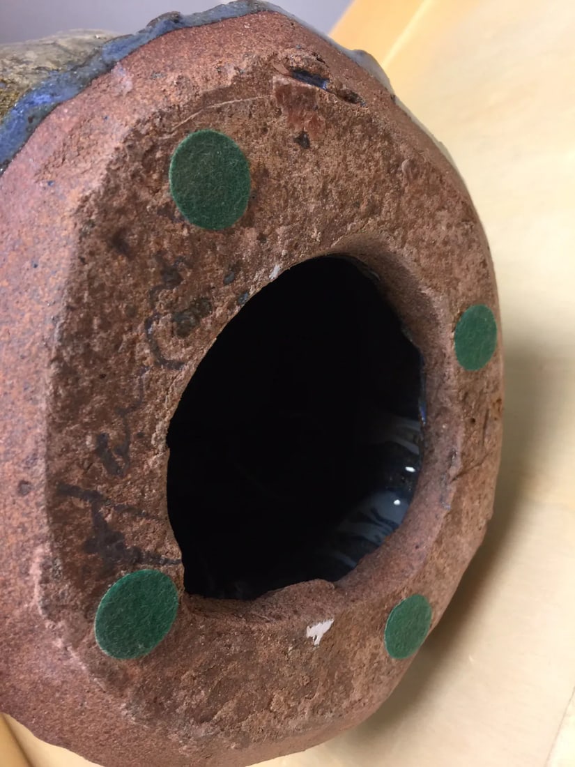 Late 20th Century Abstract Ceramic Pottery Lamp - 6