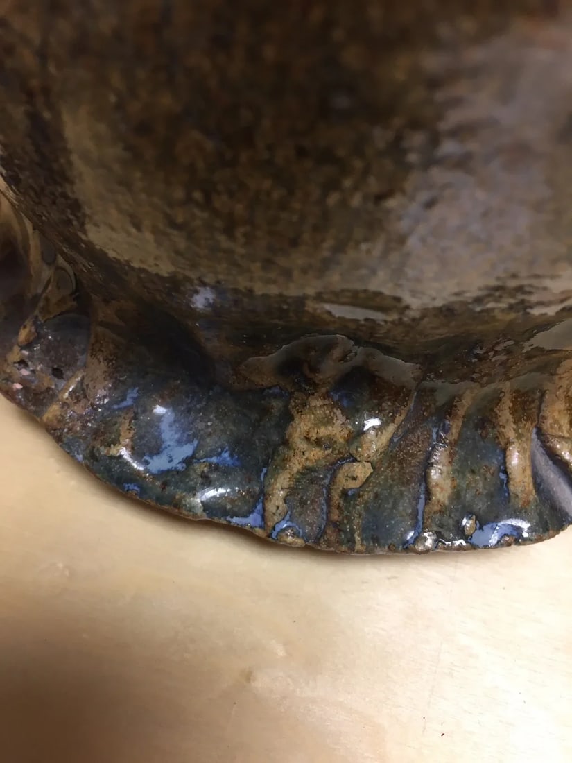 Late 20th Century Abstract Ceramic Pottery Lamp - 7