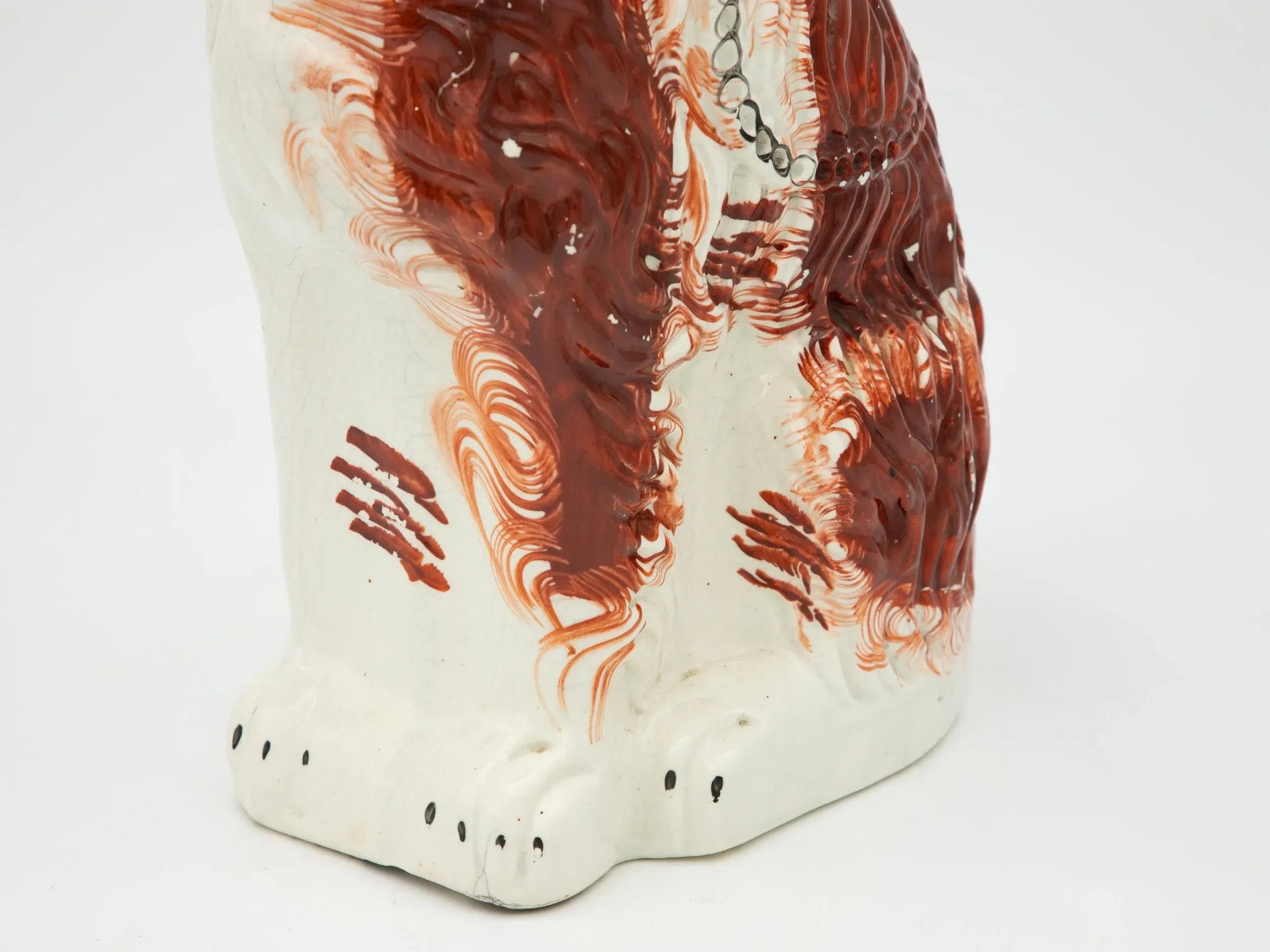 Vintage English Staffordshire Dog - 2