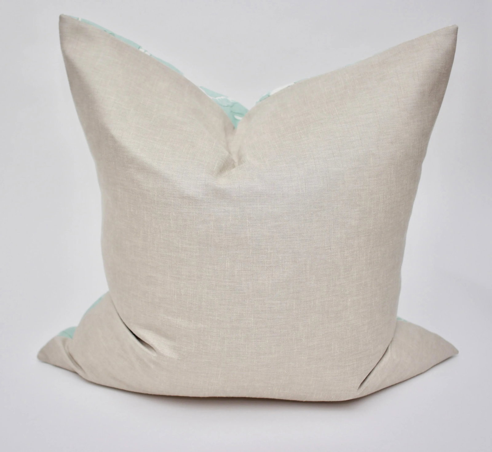 Isobel "60 Oaks" 25" Square Belgian Linen Pillow - 2