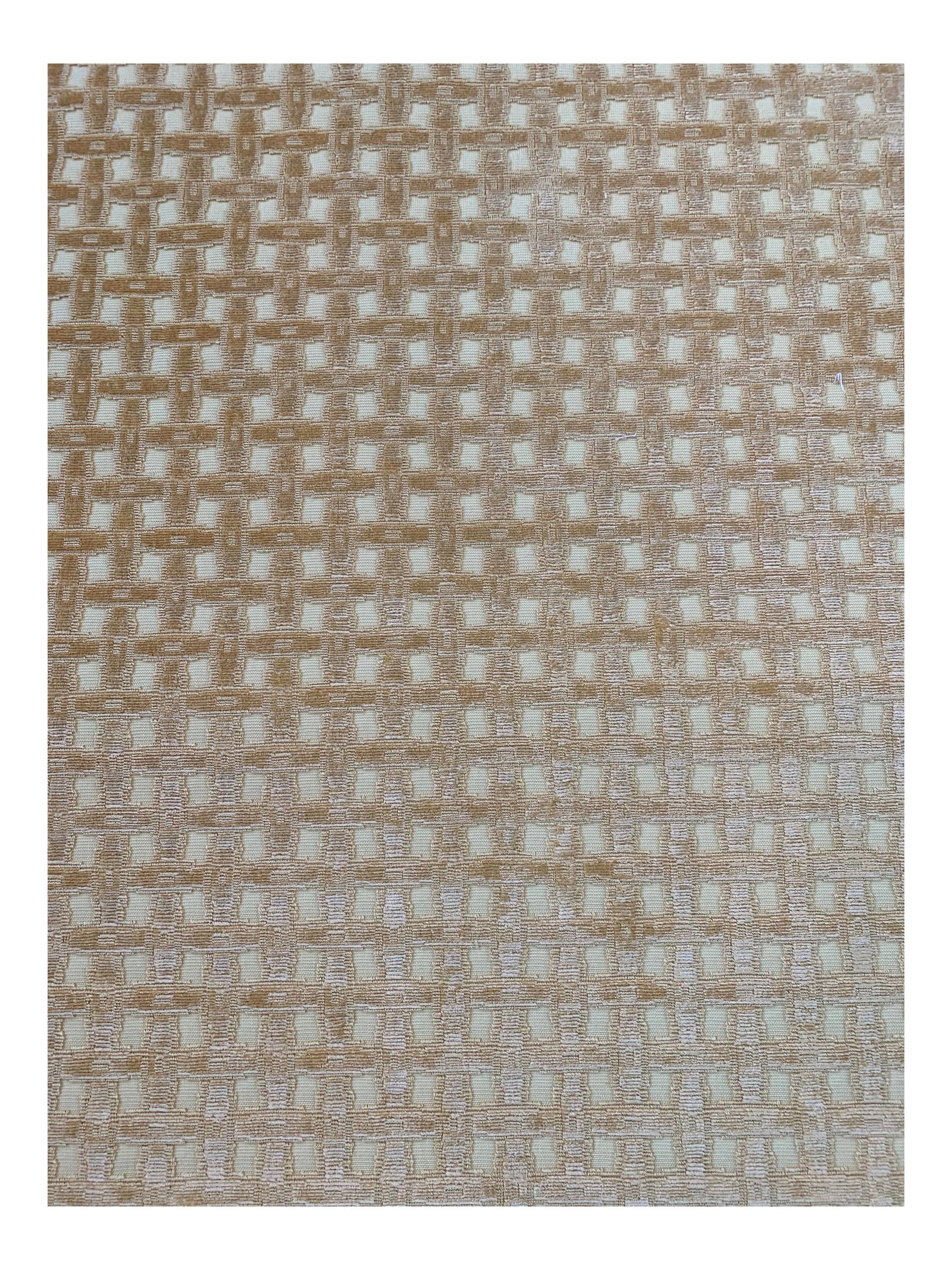 Scalamandre Modern Cut Velvet: Scalamandre.....America's leading purveyor of decorative fabrics, trimmings and wallpaper. Presents a Modern cut velvet, great for heavy duty upholstery or pillows, in a neutral tone. 3 1/2 yards