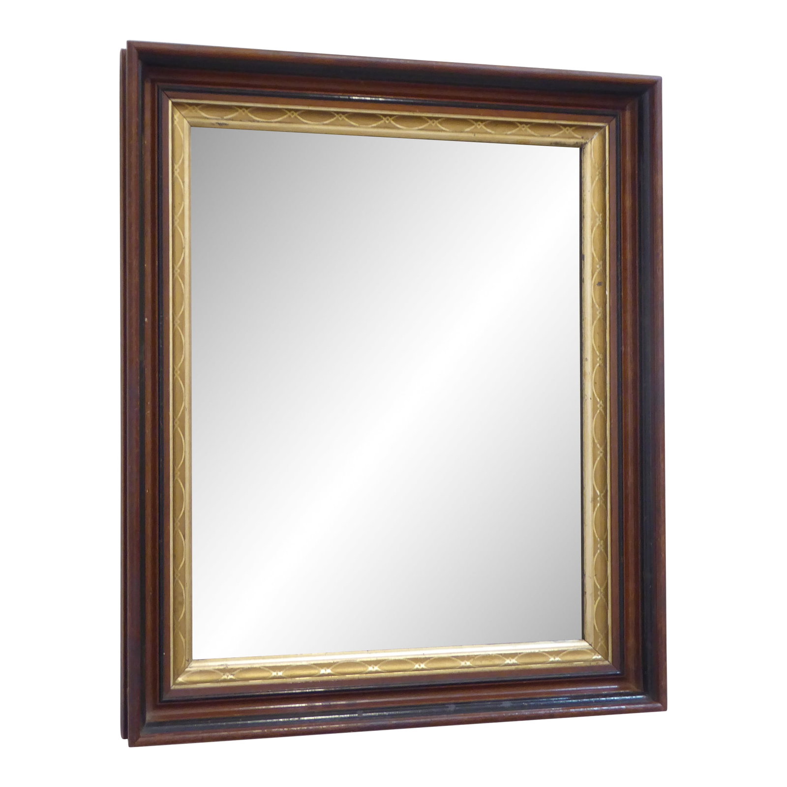 Antique Walnut Mirror (1 of 3)