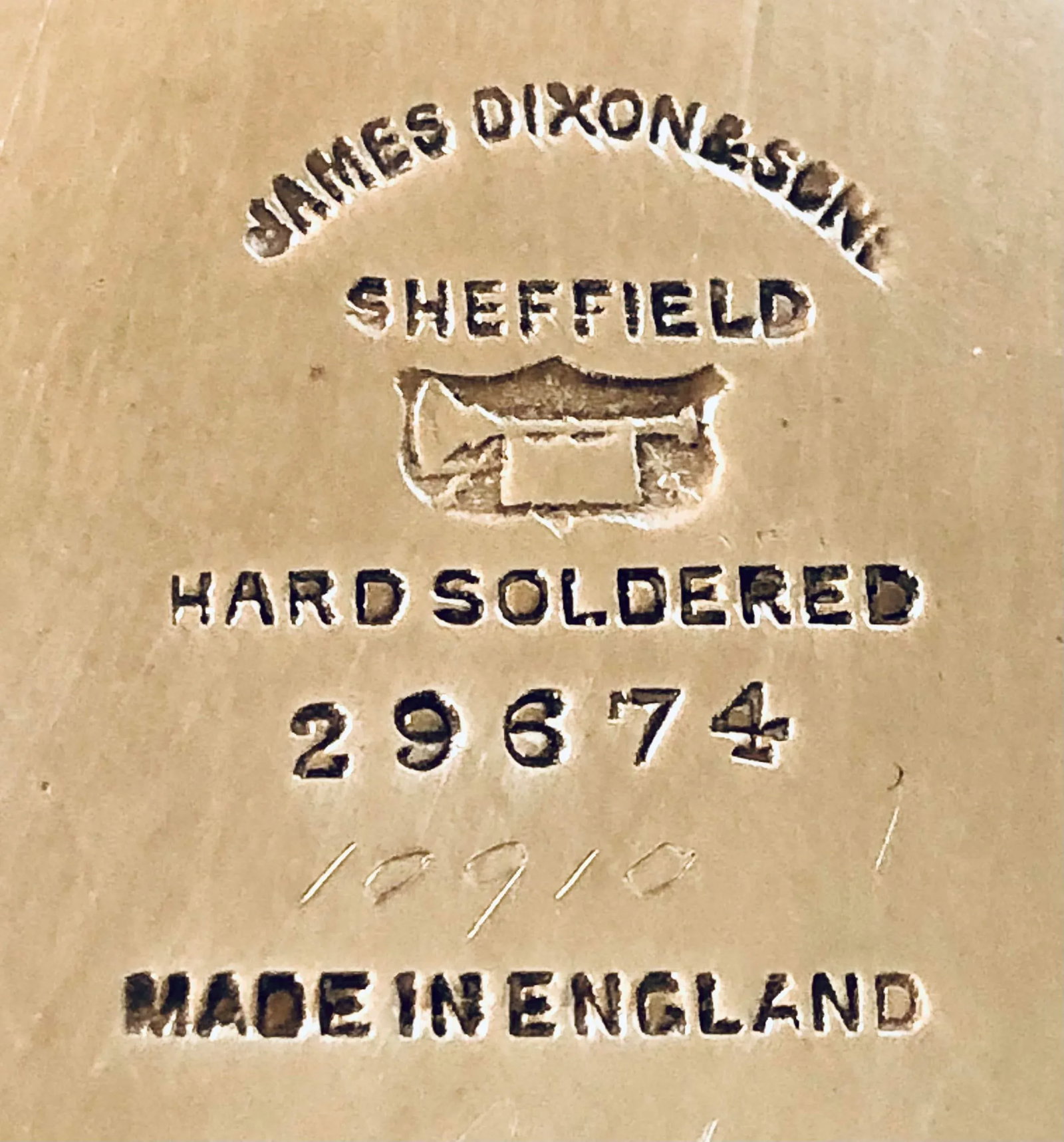1940s Sheffield Silver Footed Serving Tray - 6
