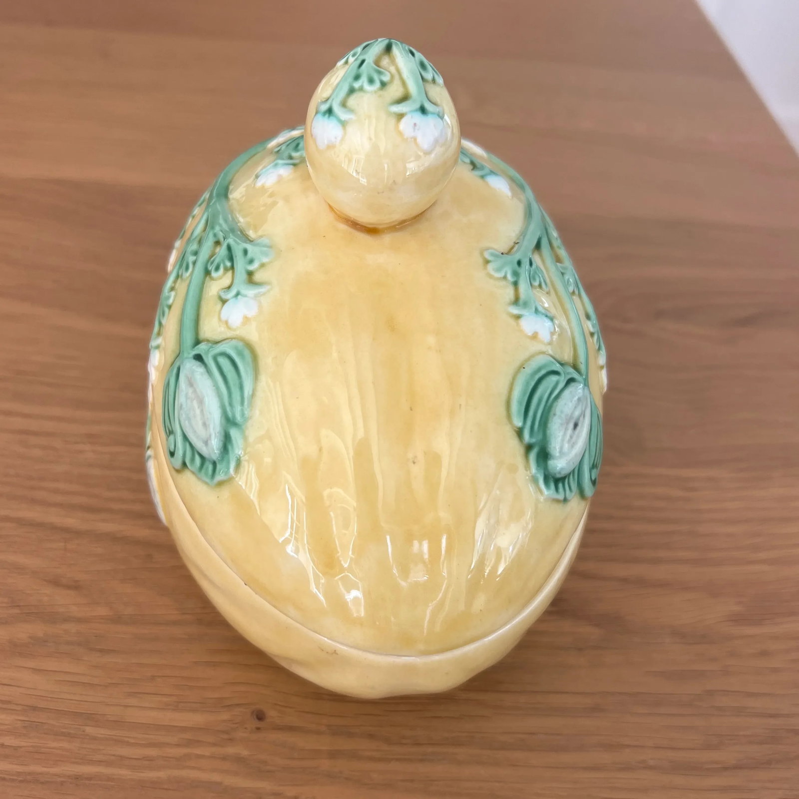 Vintage Portuguese Ceramic Melon Tureen - 4
