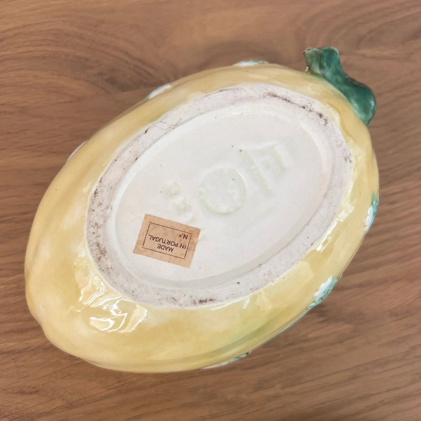 Vintage Portuguese Ceramic Melon Tureen - 7