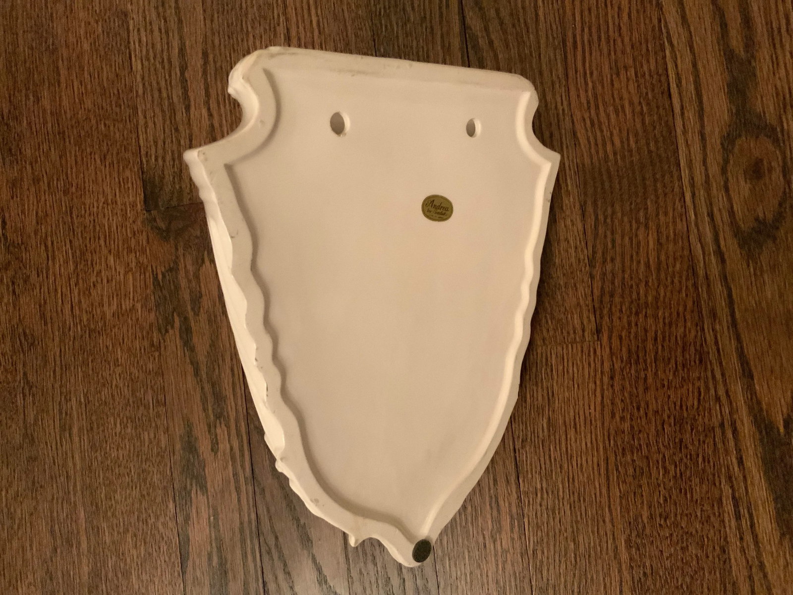 Mid Century White Ceramic Lavabo Fountain - 7