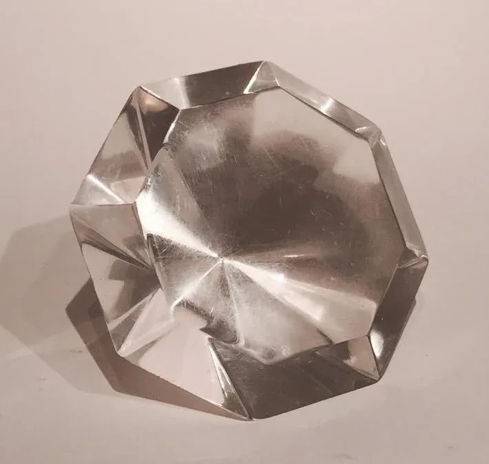Mid-Century Modern Acrylic Diamond - 2