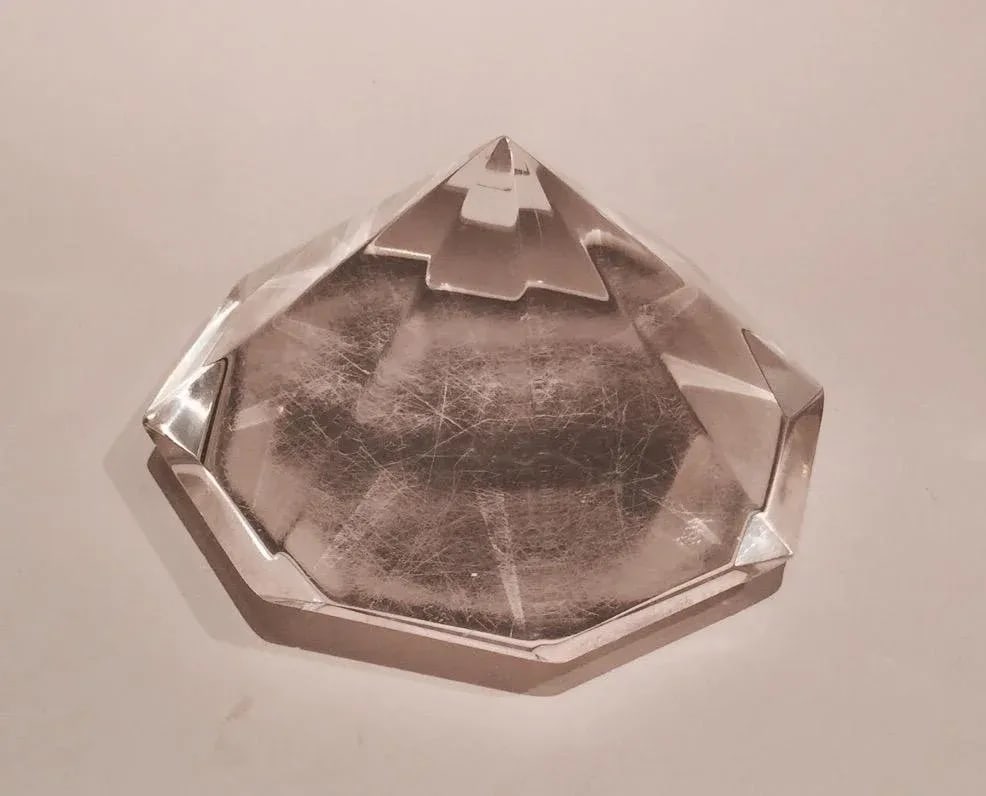 Mid-Century Modern Acrylic Diamond - 6