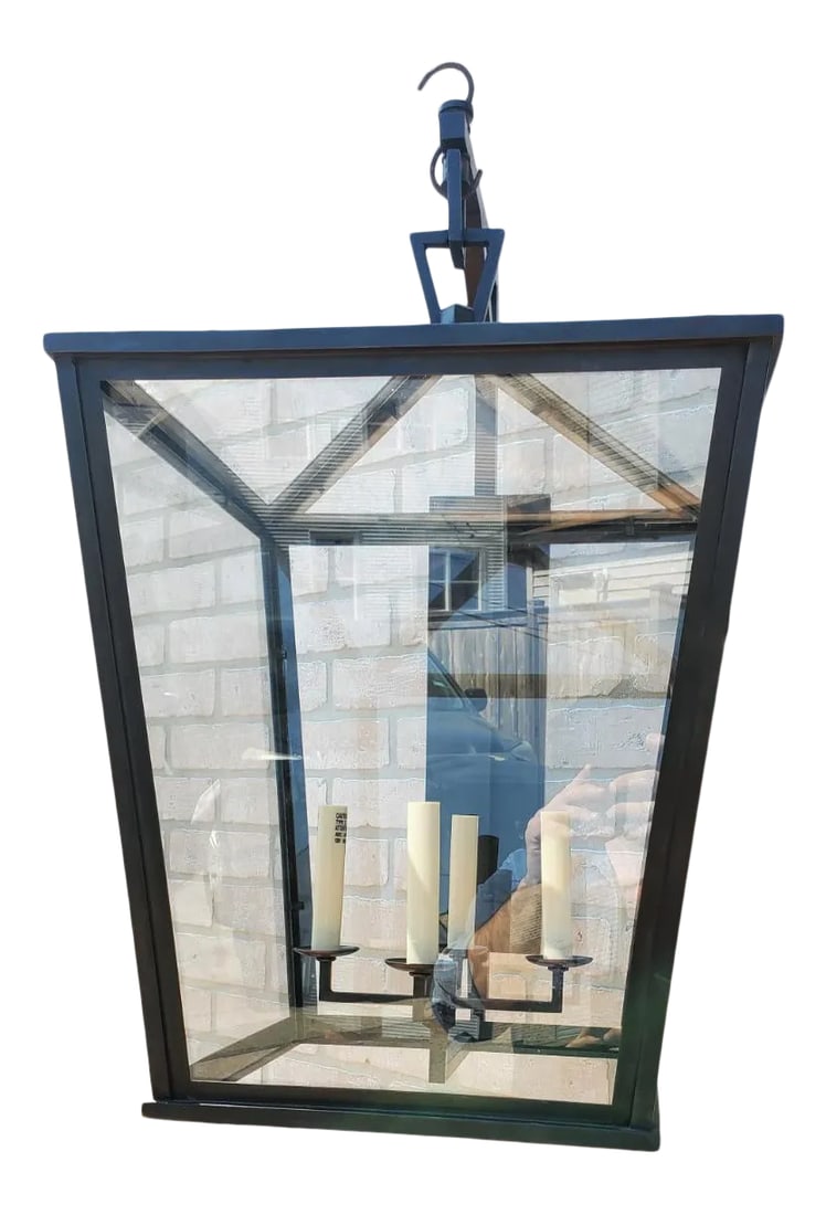 Visual Comfort E. F. Chapman Darlana Bronze Outdoor Wall Lantern: Visual Comfort E. F. Chapman Darlana 4 Light Bronze Outdoor Wall Lantern Gorgeous Large 4 Light Indoor/Outdoor Wall Lantern from the E.F. Chapman Darlana Collection by Visual Comfort will enhance