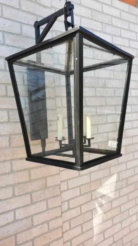 Visual Comfort E. F. Chapman Darlana Bronze Outdoor Wall Lantern - 3
