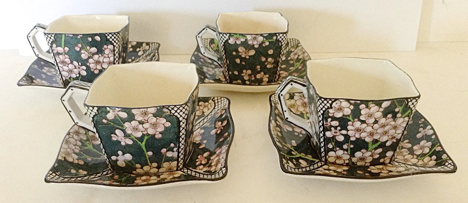 Royal Doulton Cups & Saucers - Set of 4 - 2