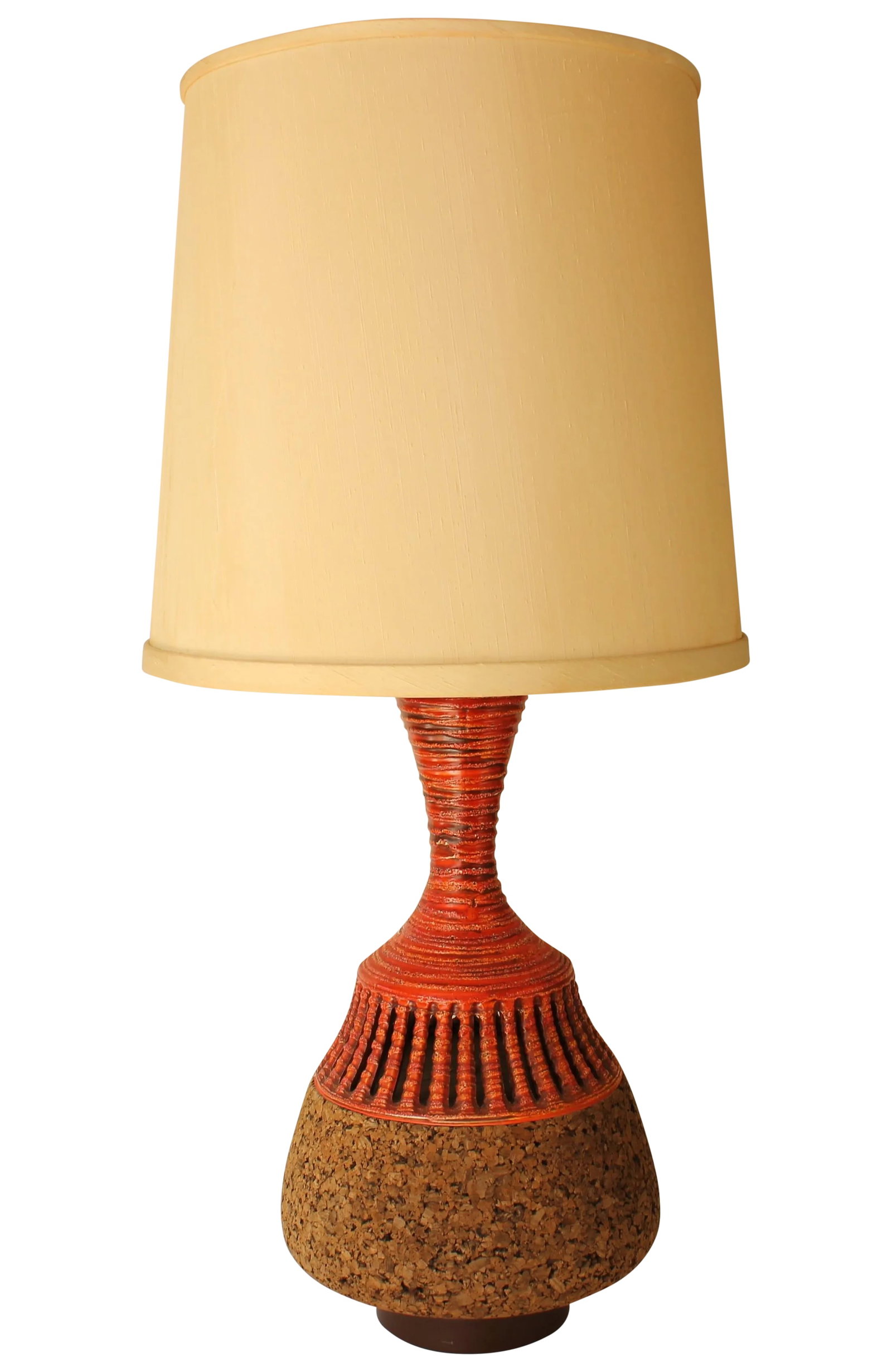 Cork & Pottery Table Lamp - 7