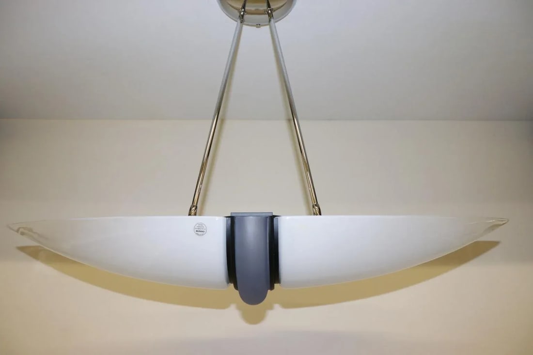 1990s Modern Murano Glass Pendant Lamp - 4