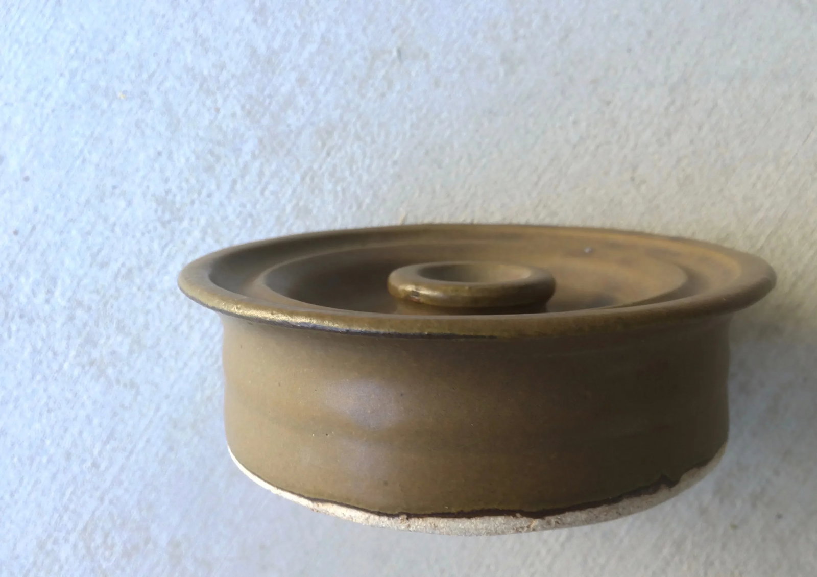 Mid Century Modern Drip Glazed Teapot - 8