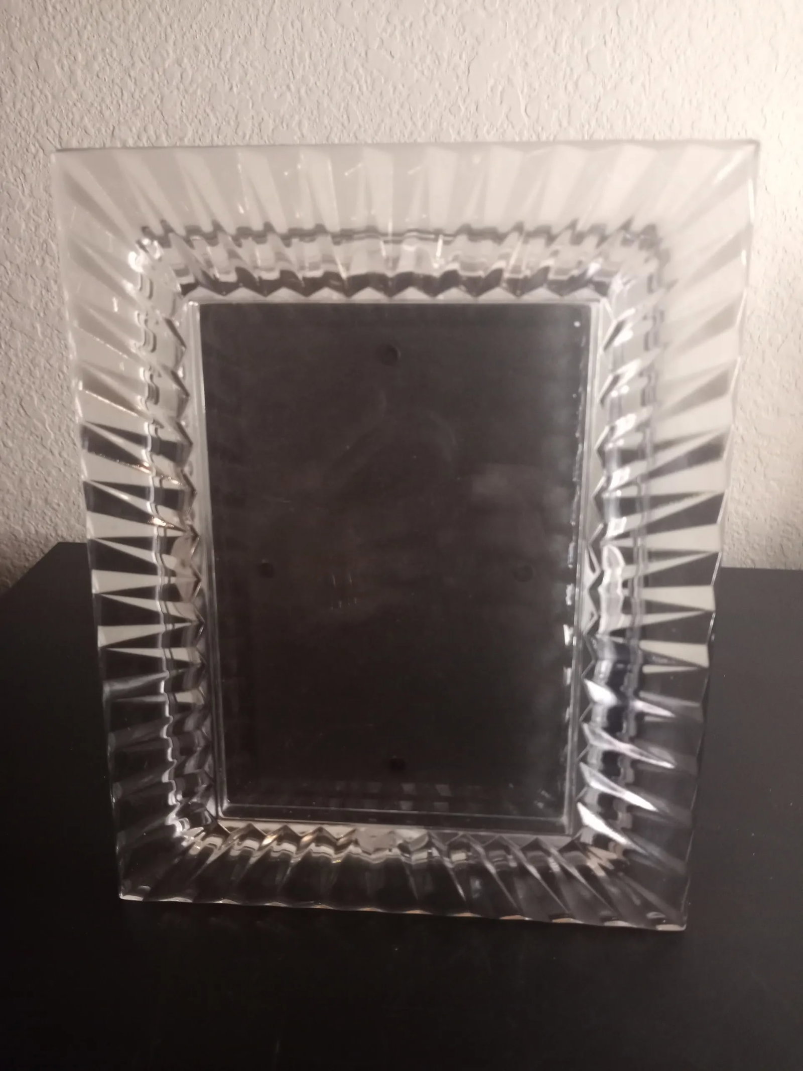 1960s Mikasa Crystal Photo Frame - 4