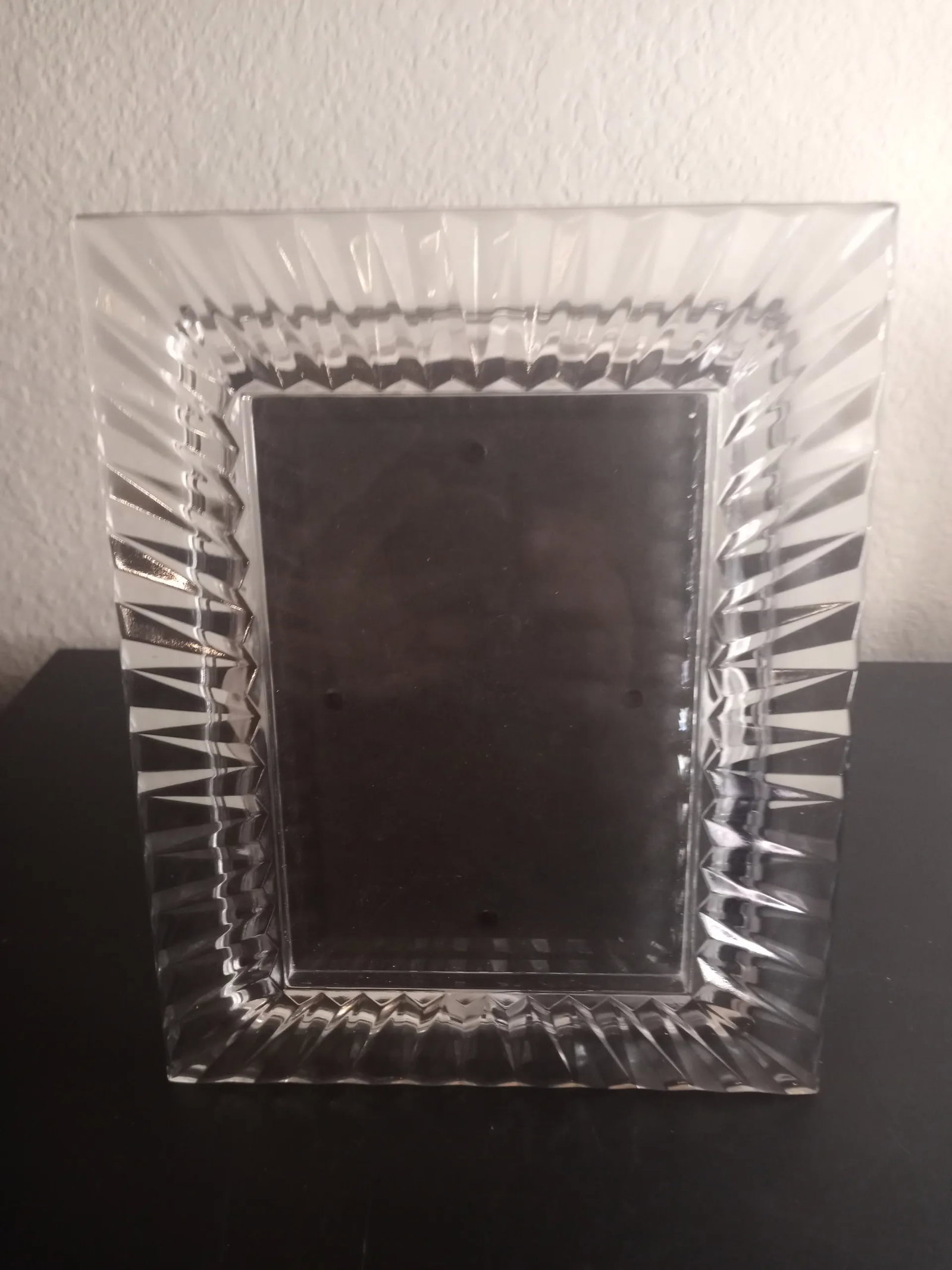 1960s Mikasa Crystal Photo Frame - 5