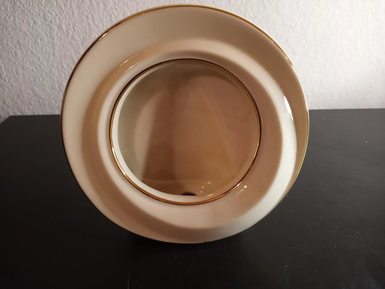Lenox Cream & Gold Fine Porcelain Round Picture Frame - 4