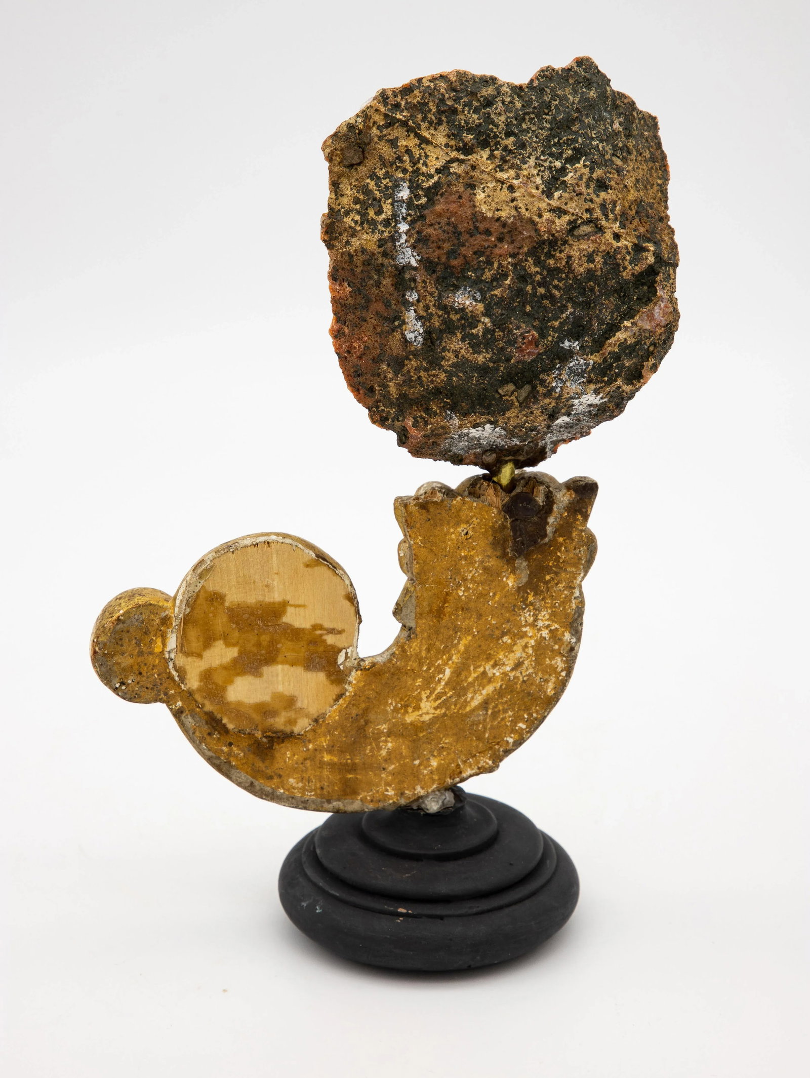 Reclaimed Gilt Fragment With Pale Amethyst - 6