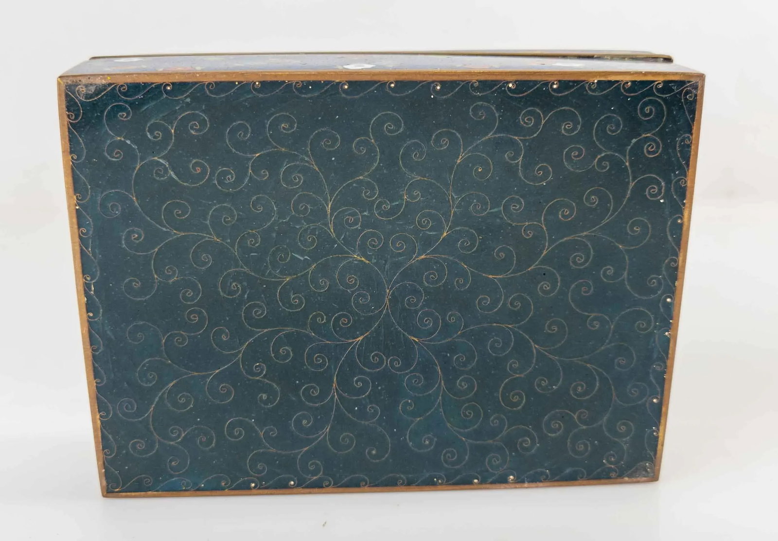 Japanese Cloisonne Enamel Box - 11