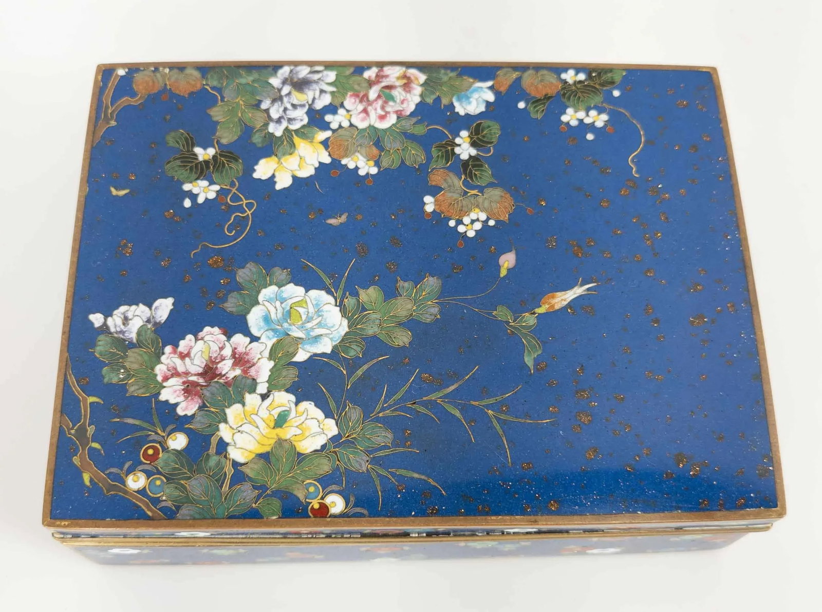 Japanese Cloisonne Enamel Box - 2