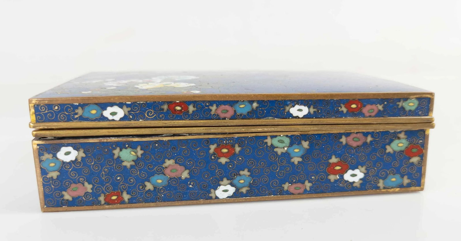Japanese Cloisonne Enamel Box - 3