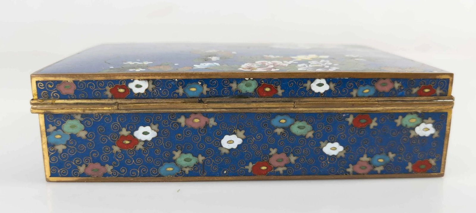 Japanese Cloisonne Enamel Box - 5