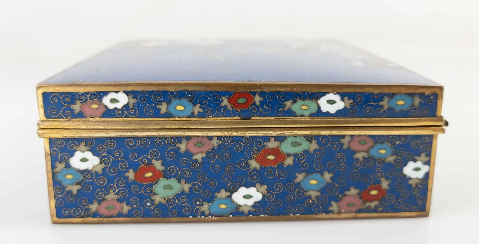 Japanese Cloisonne Enamel Box - 6