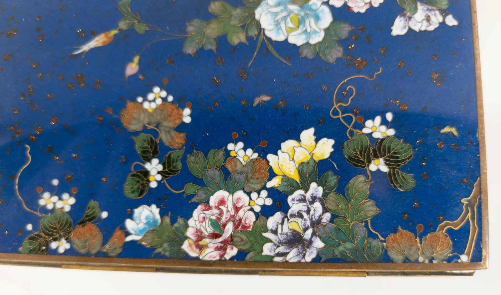 Japanese Cloisonne Enamel Box - 7
