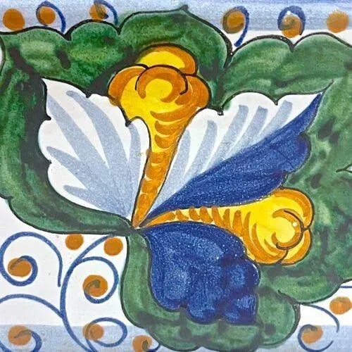 Vintage Deruta Style Italian Ceramic Cachepot - 4
