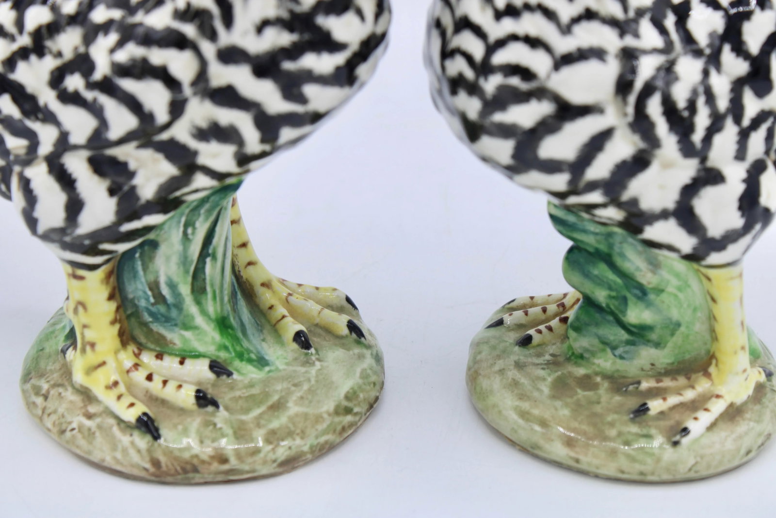Mid Century Italian Farmhouse Ceramic Chickens - 5