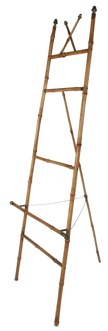 1960s Bamboo Floor Easel - 2