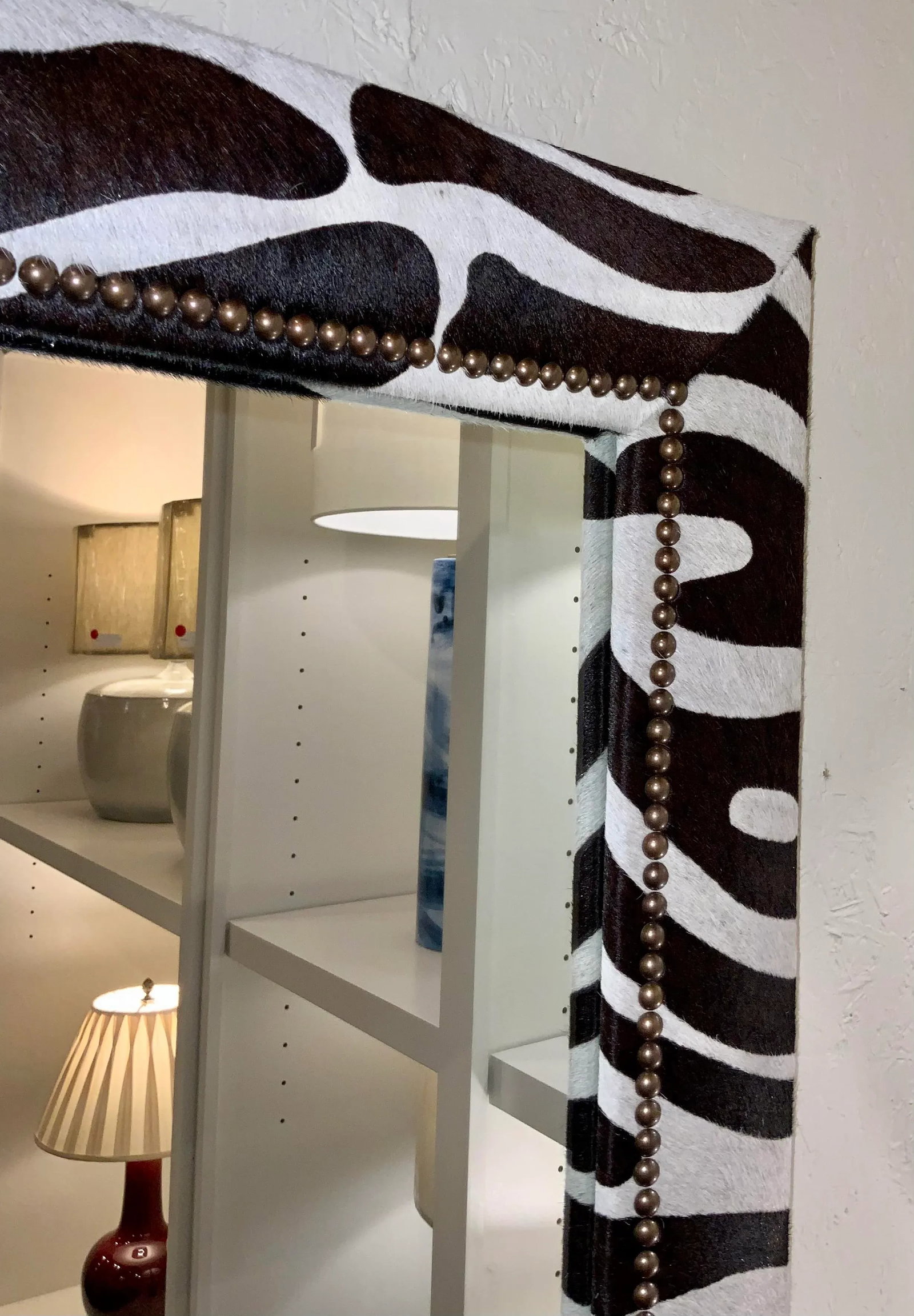Mirror Image Co. Modern Zebra Wall Mirror - 3