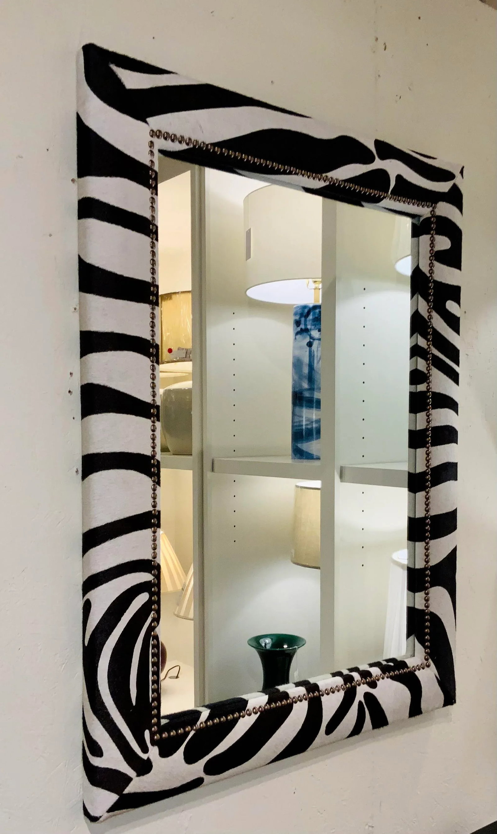 Mirror Image Co. Modern Zebra Wall Mirror - 4