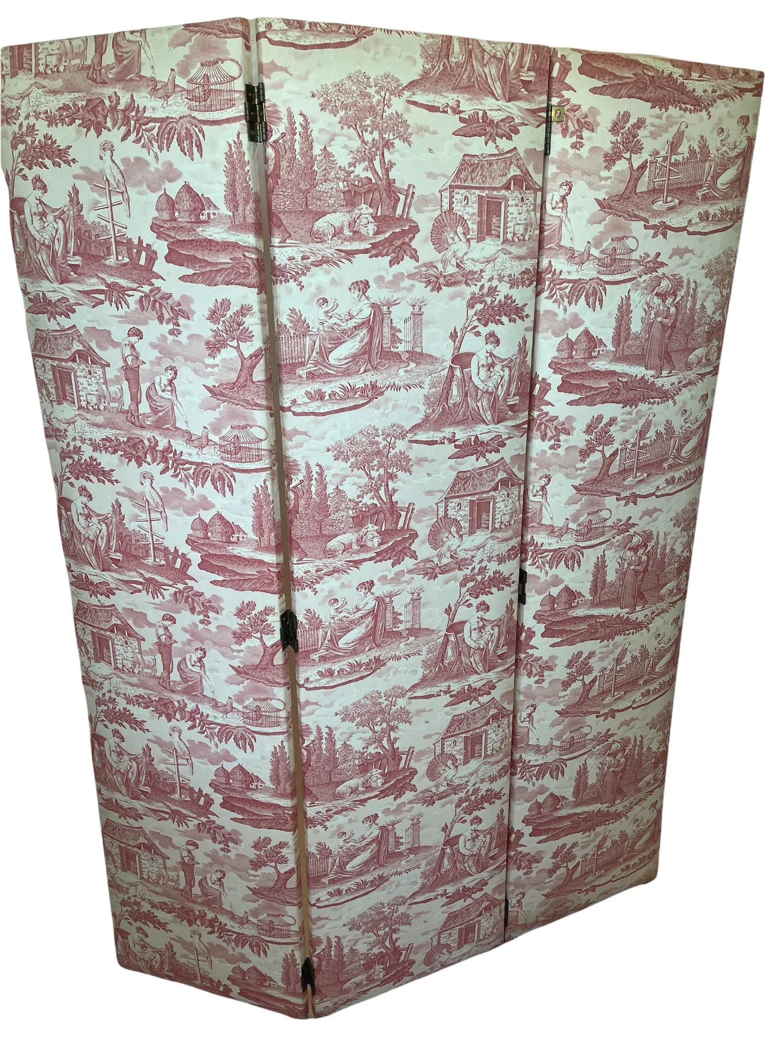 1940s Paravent Three Leaves Screen - 2