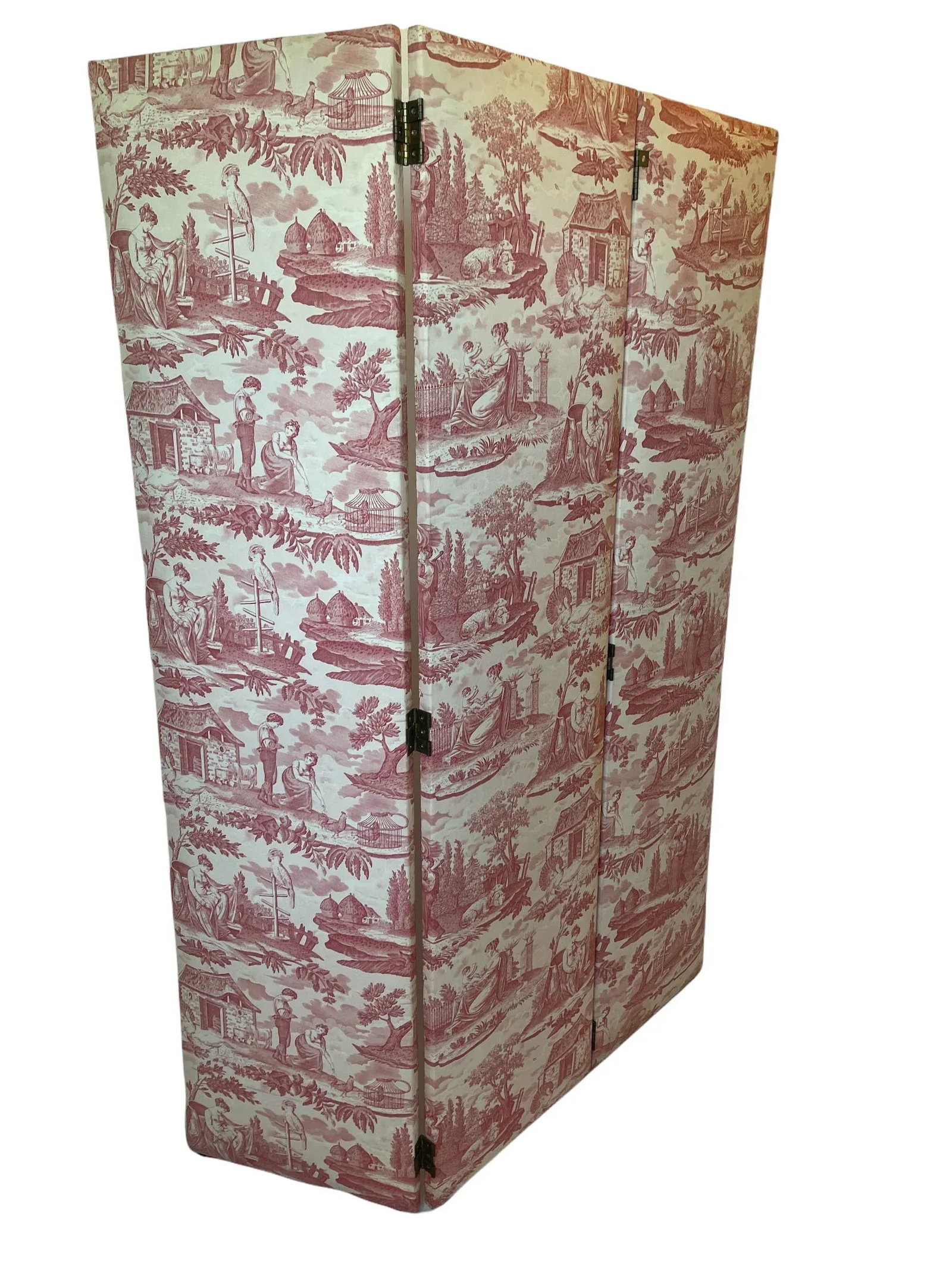 1940s Paravent Three Leaves Screen - 4