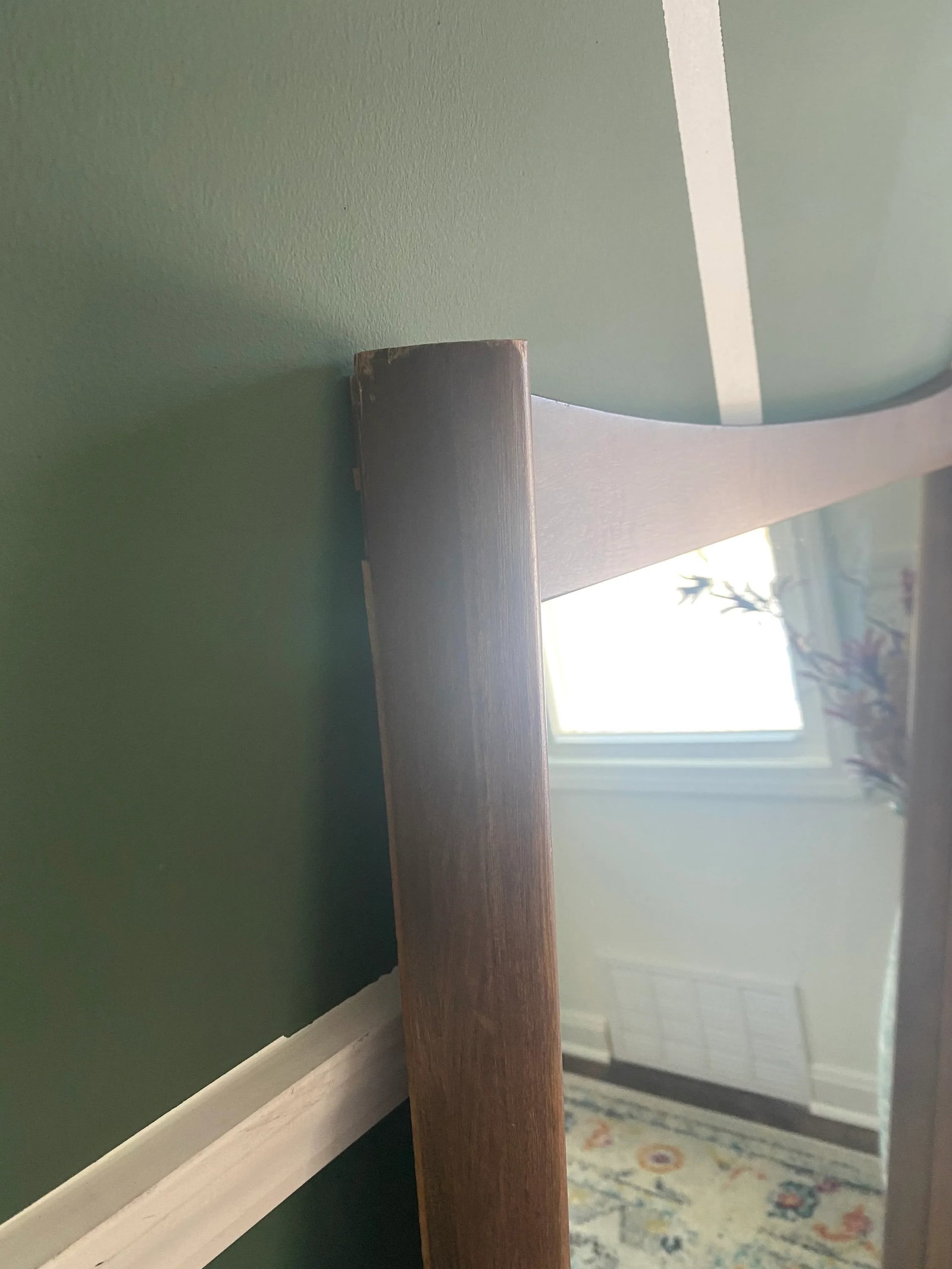 1960s Vintage Tall Bassett Mirror - 7