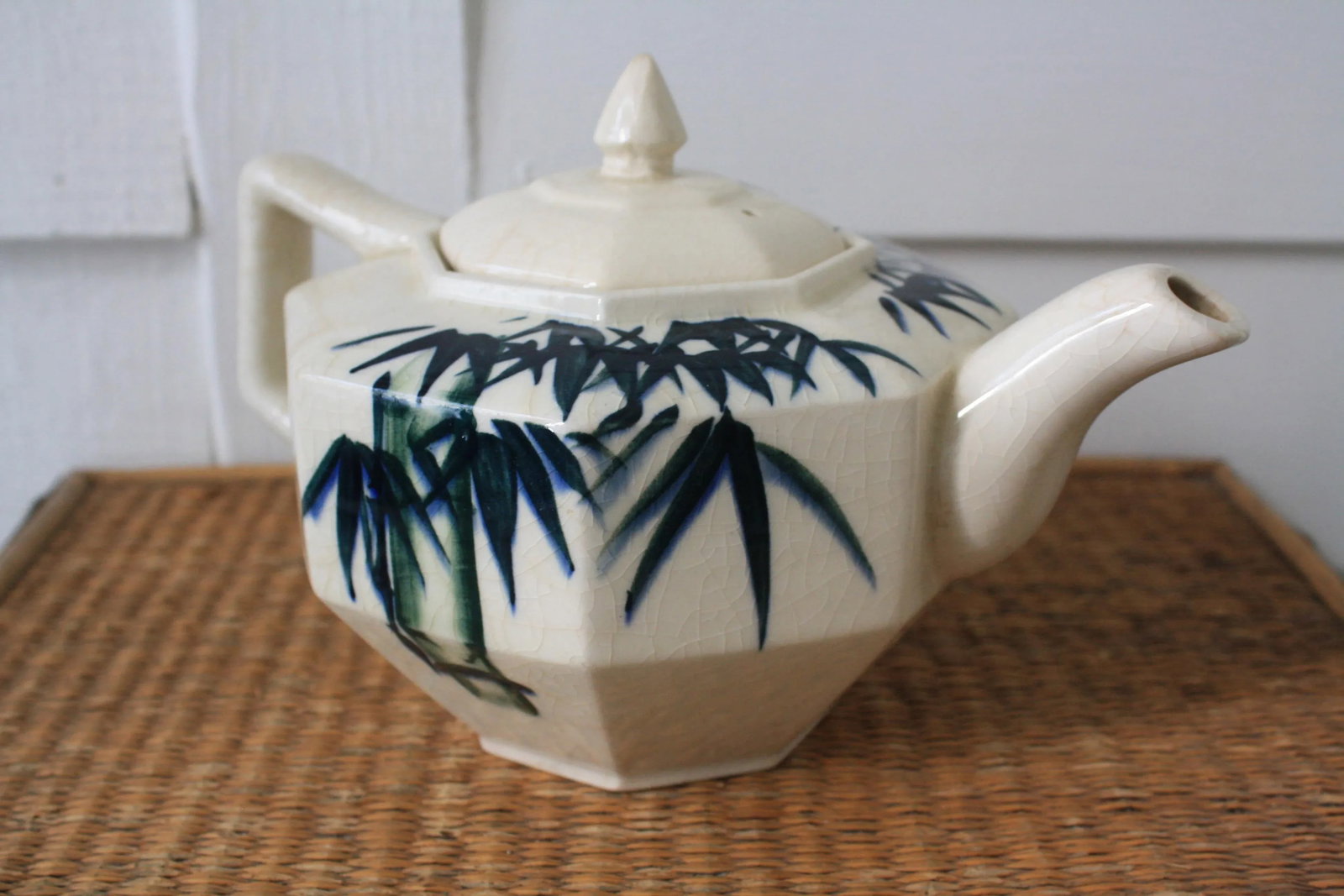 Chinoiserie Porcelain Teapot - 2
