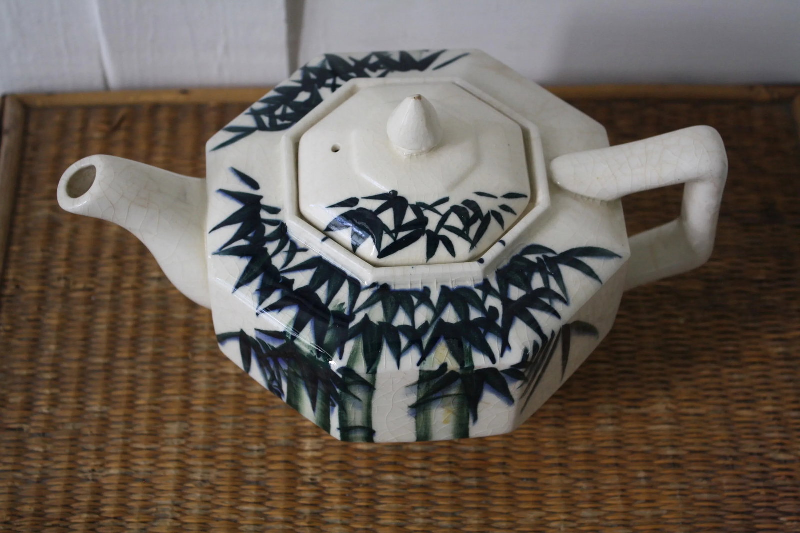 Chinoiserie Porcelain Teapot - 5