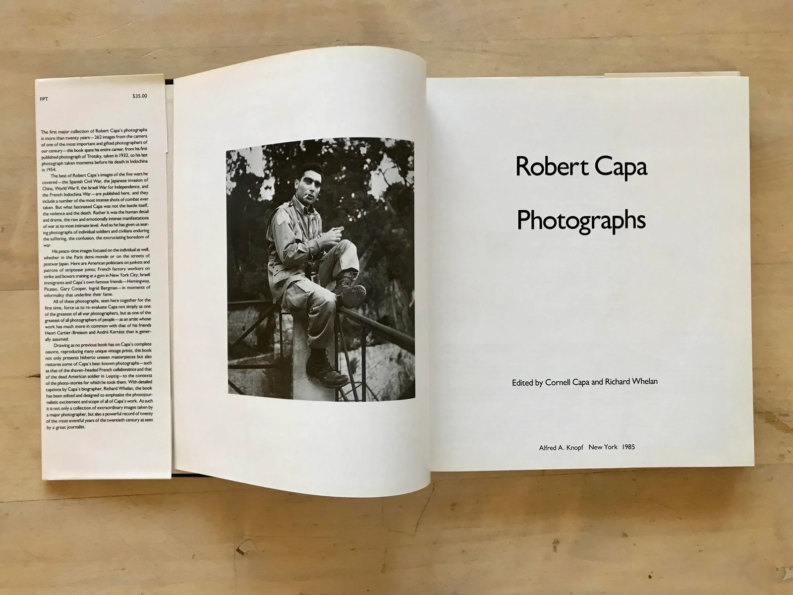 1980s "Robert Capa Photographs" Hardcover Book - 2