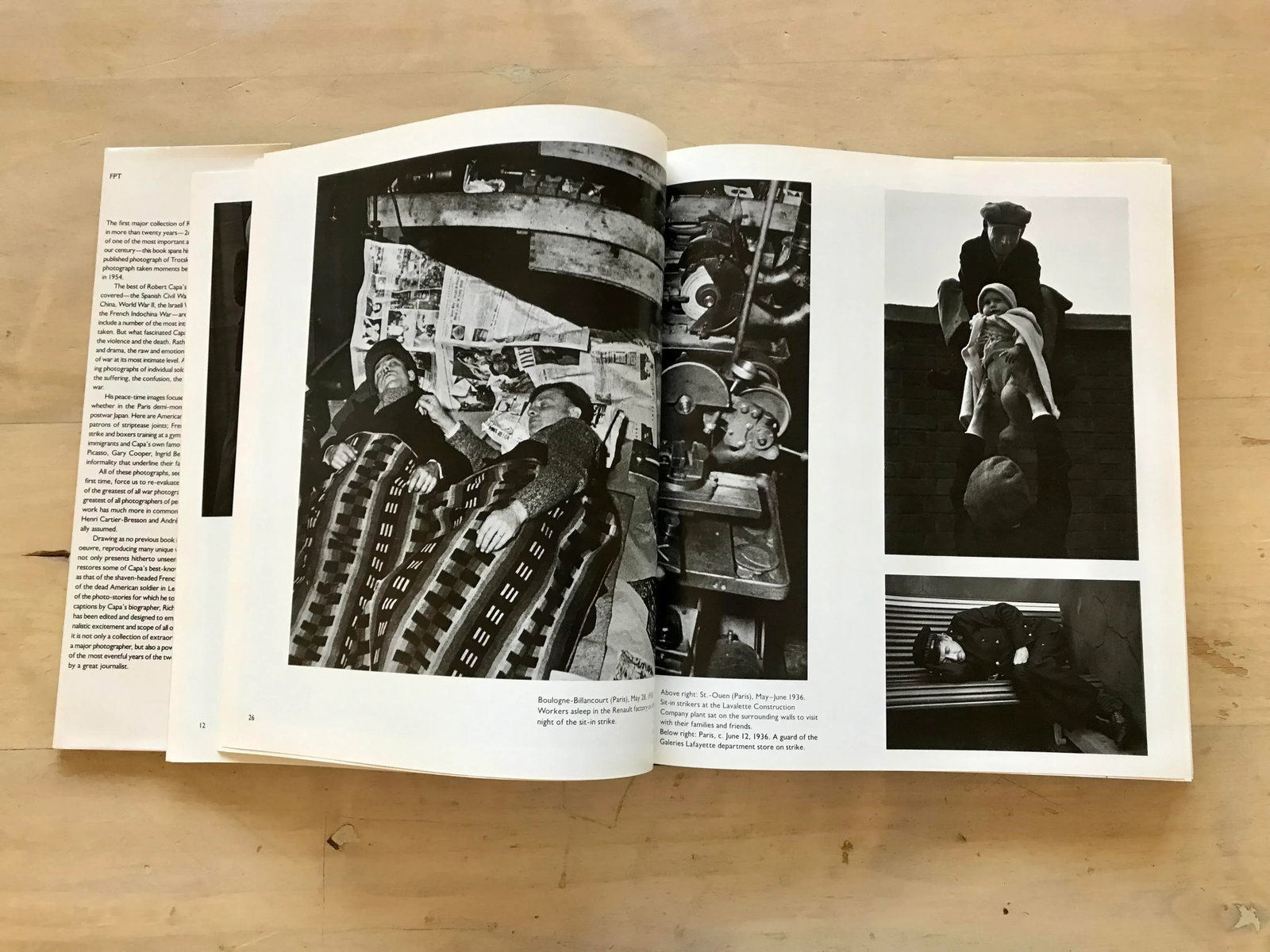 1980s "Robert Capa Photographs" Hardcover Book - 3