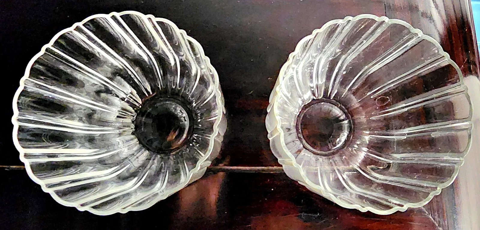Vintage Mma Italian Massimo Vignelli Double Old-Fashioned Fine Glass Tumblers - Pair - 2