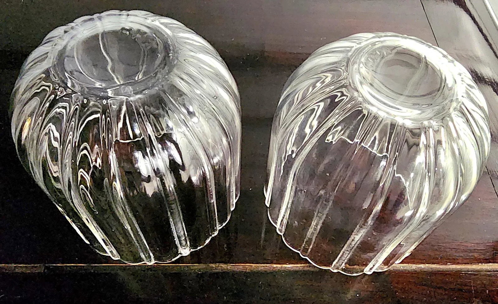 Vintage Mma Italian Massimo Vignelli Double Old-Fashioned Fine Glass Tumblers - Pair - 4