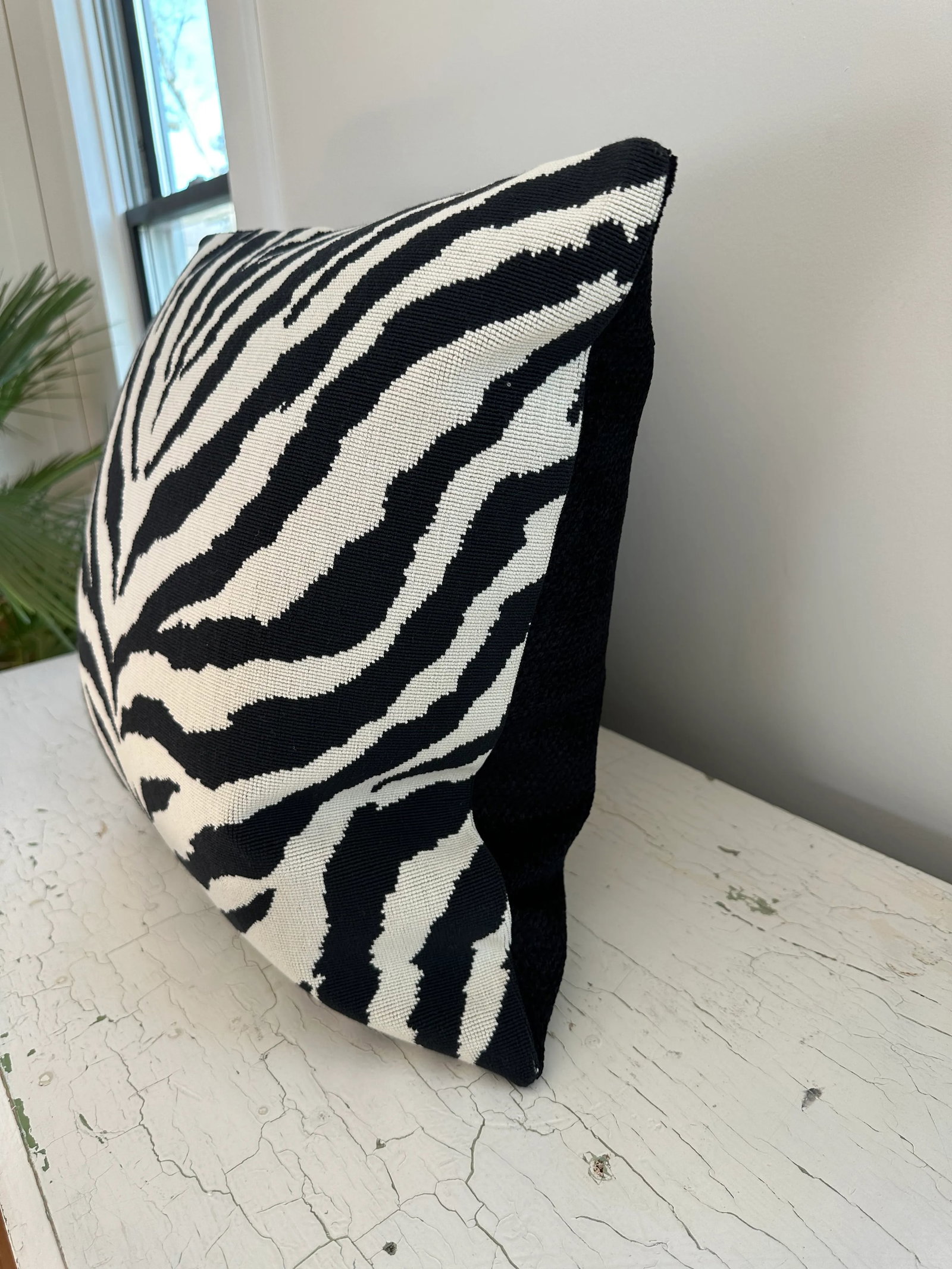 Traditional Pillows in Pierre Frey "Kilimandjaro" - a Pair - 4