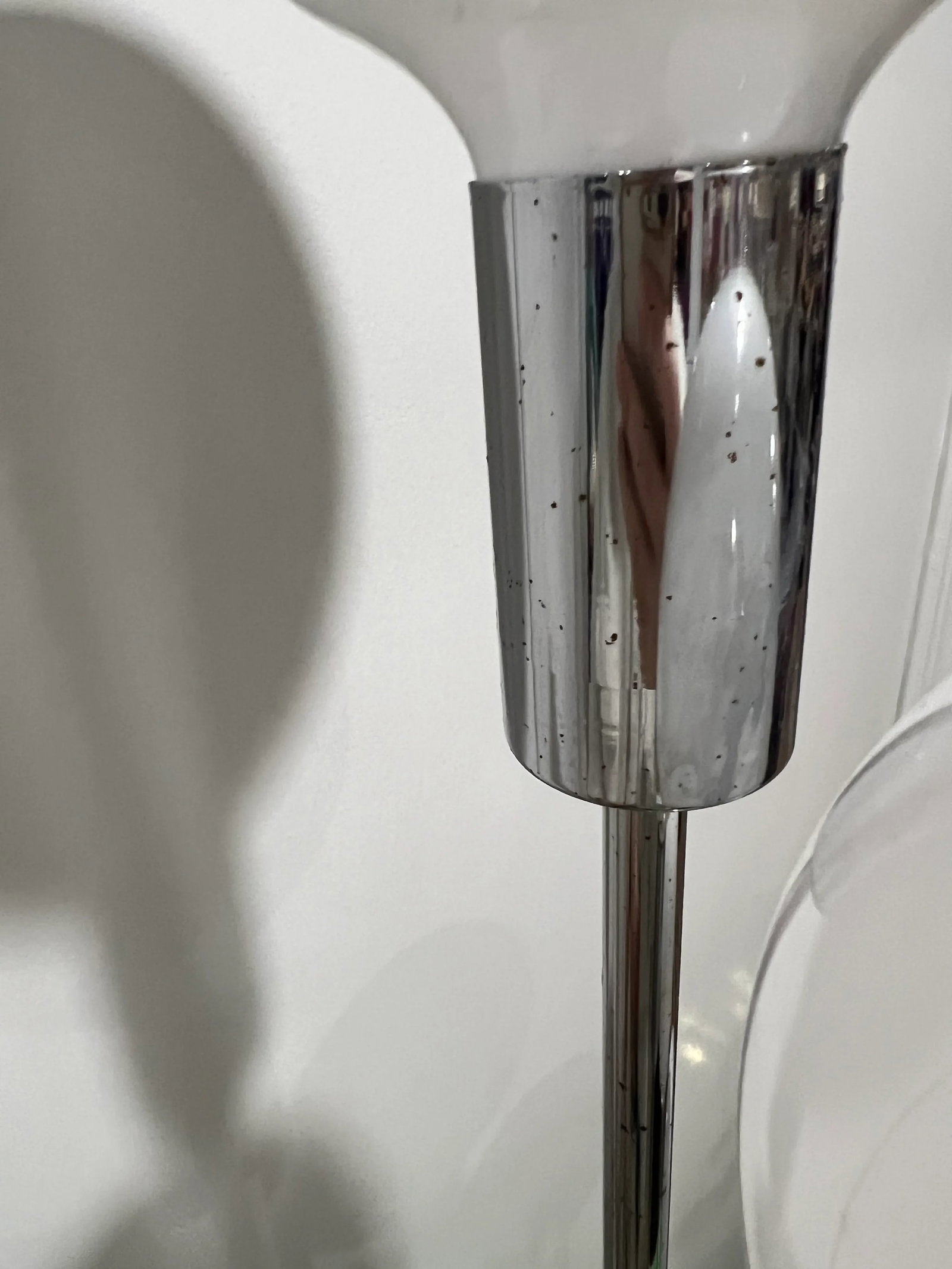 1970 Chrome Cascades Waterfall Table Lamp - 9