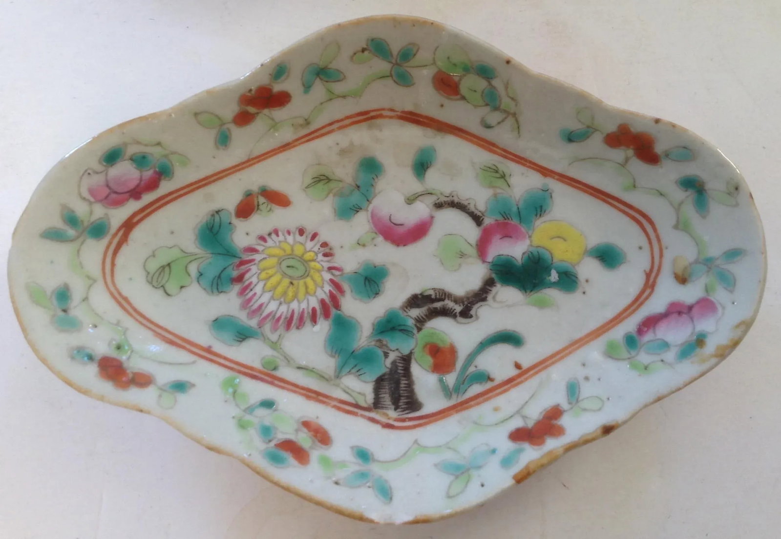 19th C. Chinese Export Serving Dishes, a Pair - 3