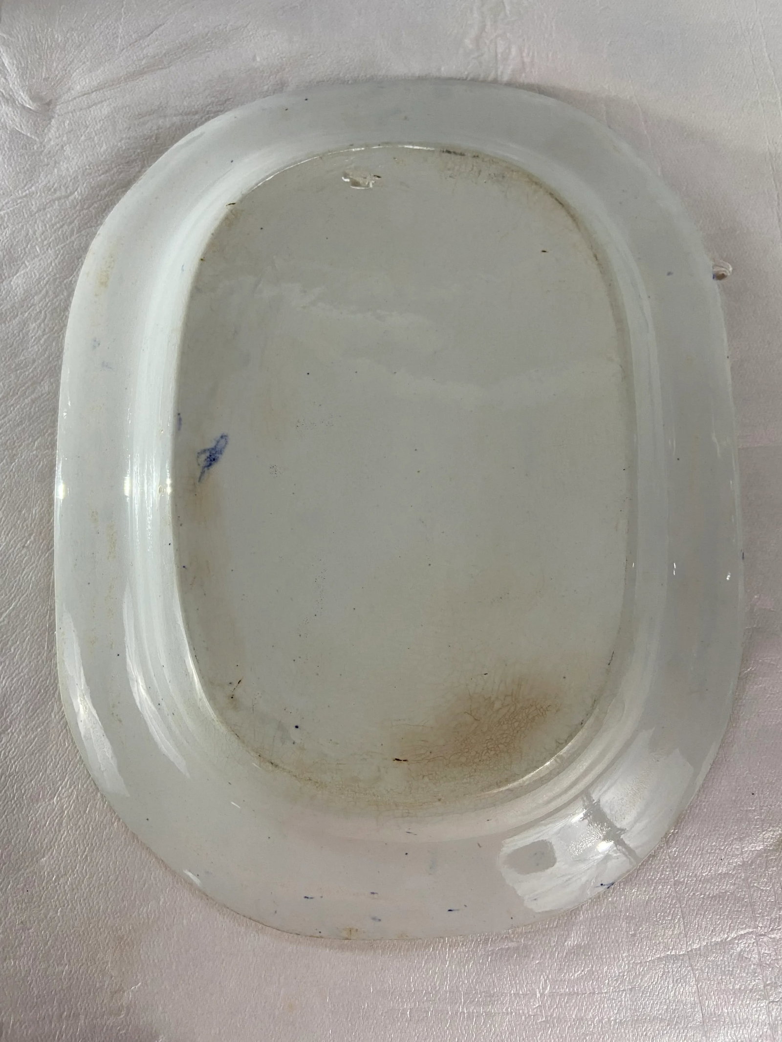 Large Blue Willow Platter - 4
