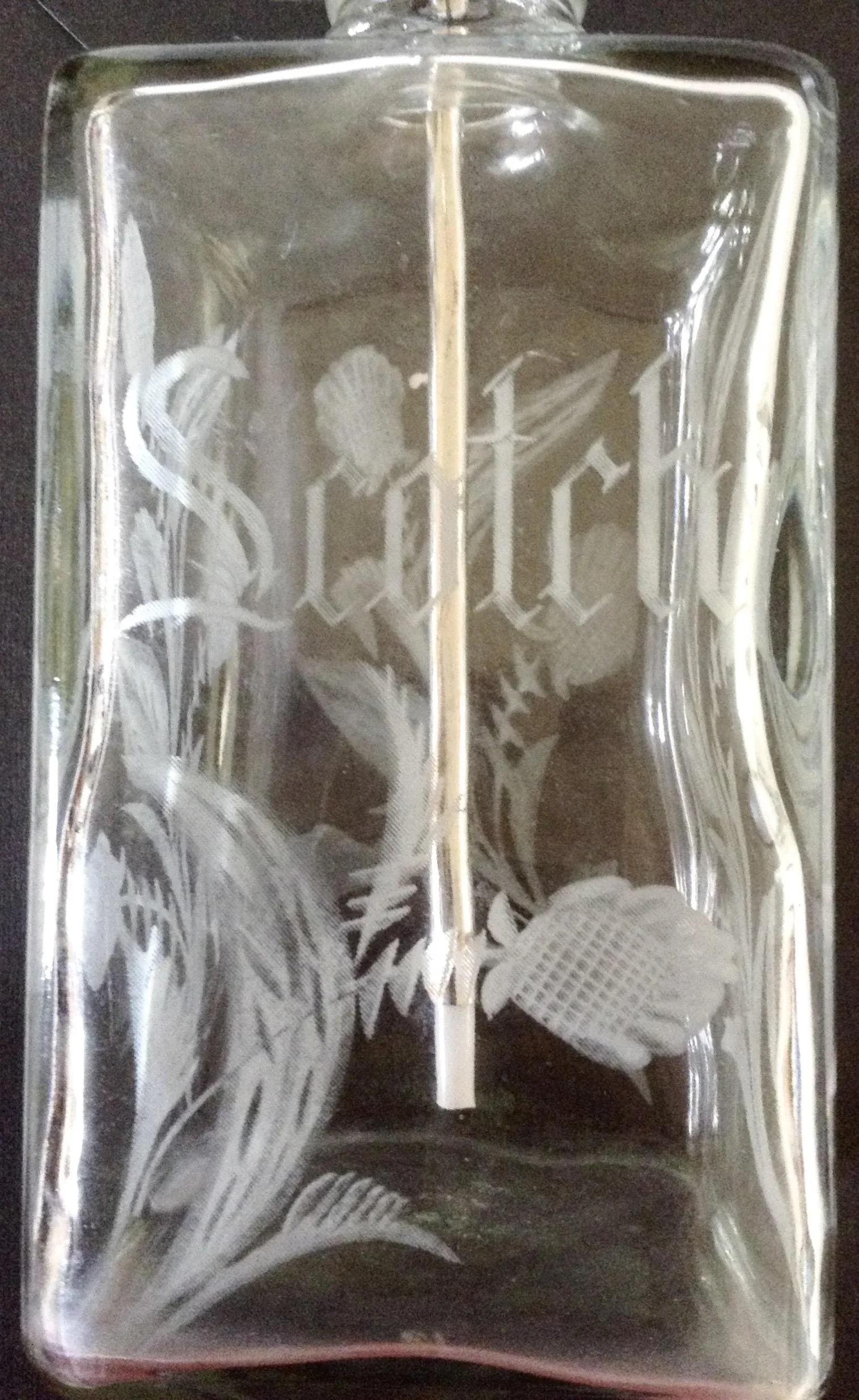 Gin/Scotch/Bourbon Liquor Bar Decanters - Set of 3 - 5