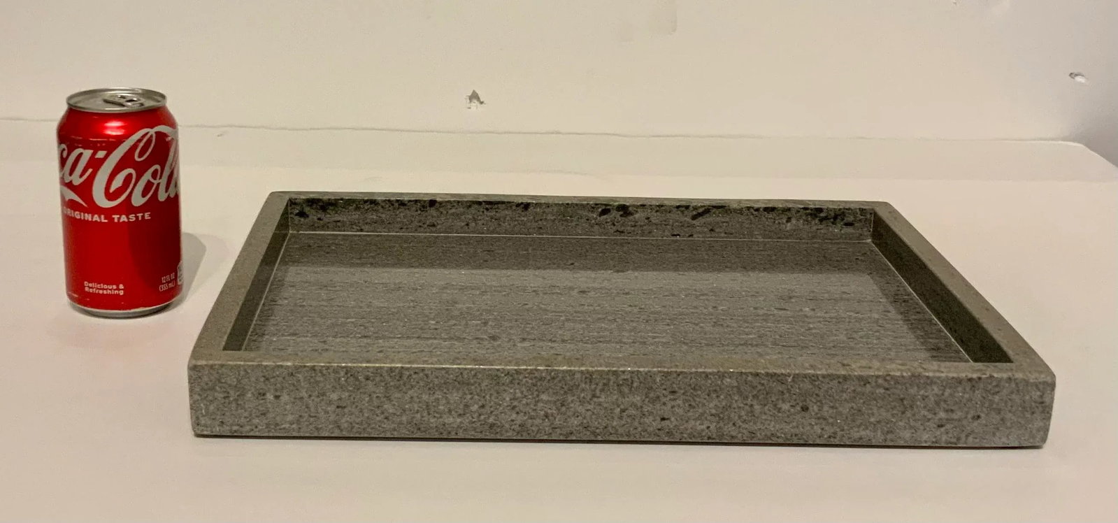 Large Gray Marble Tray - 3