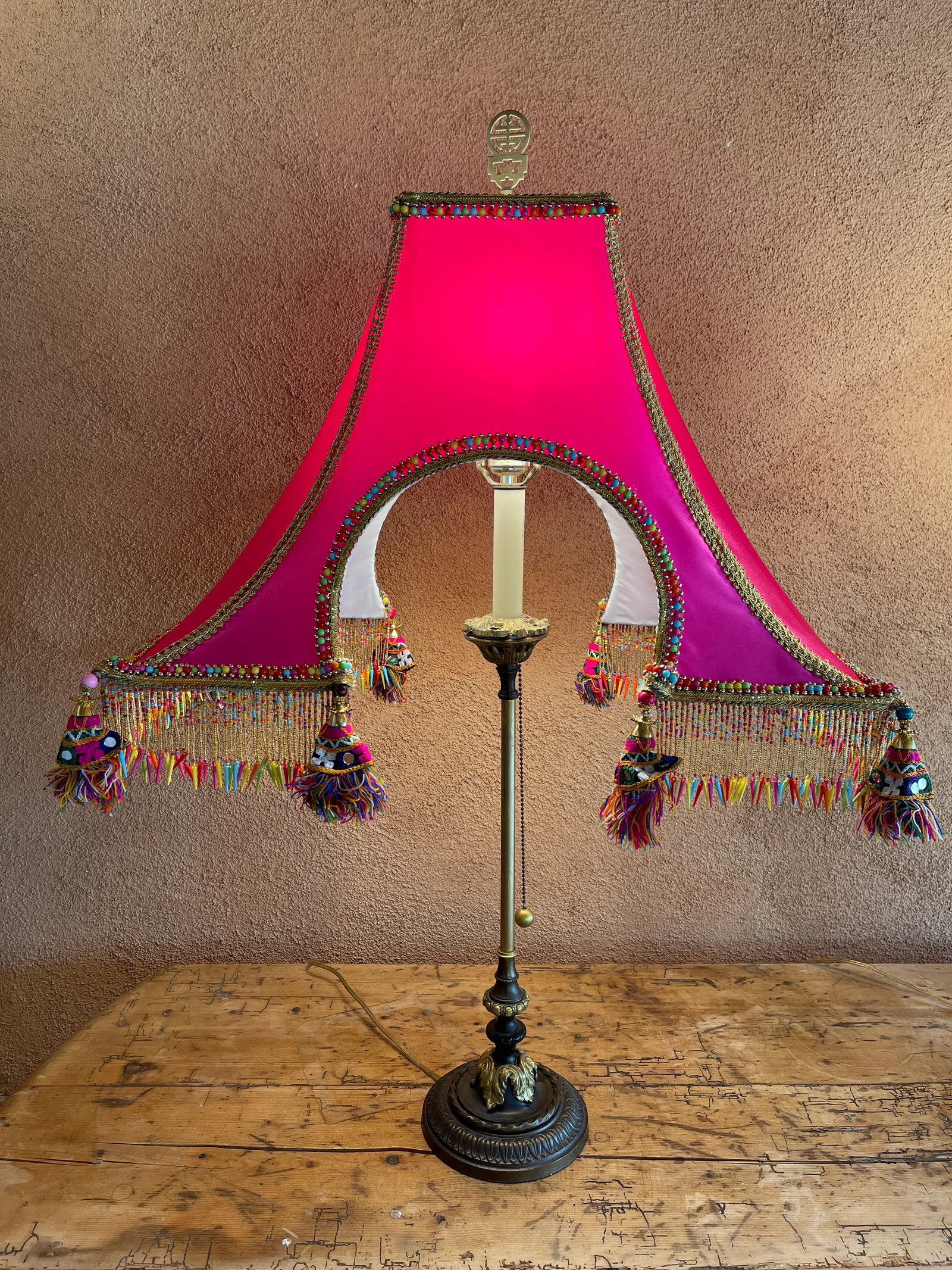 Single Penny Long Couture Eiffel Tower Shade. - 3