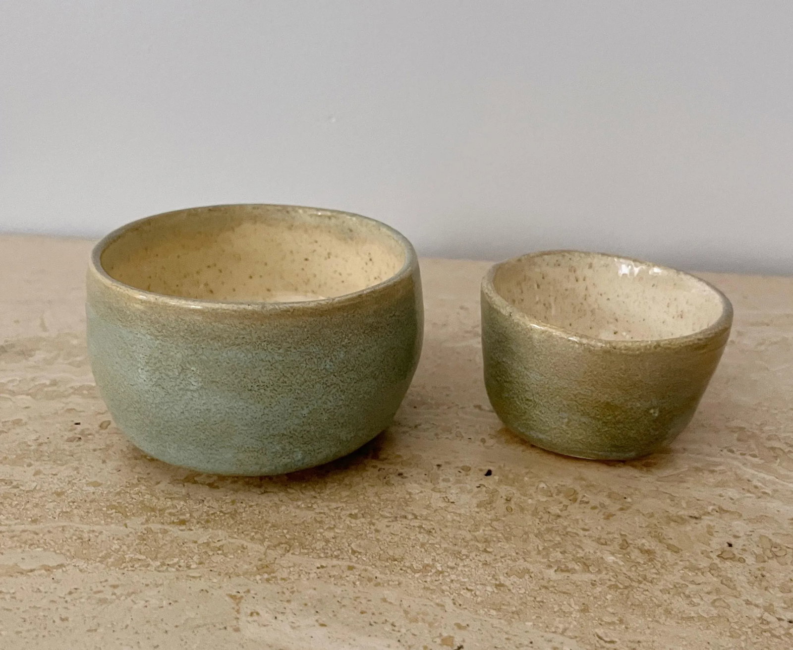 Studio Pottery Small Decorative Bowls - a Pair - 2